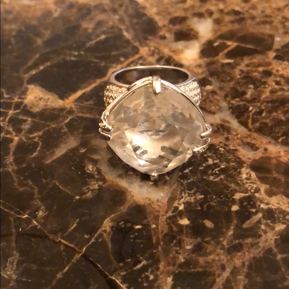 Swarovski Matador cocktail crystal ring